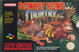 Boite de Donkey Kong Country