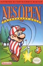 Boite du jeu NES Open Tournament Golf