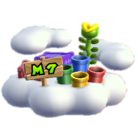 New Super Mario Bros Wii : Monde 7